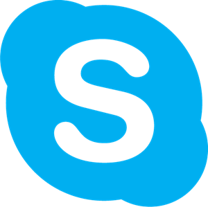 skype chat button